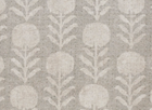 Zinnia Pillow Cover in Sand Grey, McLaurin + Piercy Textiles