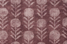 Zinnia Pillow Cover in Berry, McLaurin + Piercy Textiles