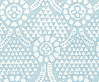 Chamomile Pillow Cover in Spa Blue