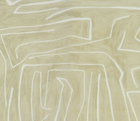 Kelly Wearstler Graffito Pillow Cover in Beige Ivory