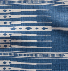 Tangiers Pillow Cover in Indigo, Peter Dunham Textiles