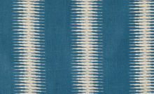 Ikat Pillow Cover in Indigo Blue, Peter Dunham Textiles
