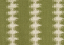 Ikat Pillow Cover in Olive Green, Peter Dunham Textiles