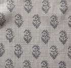 Rajmata Tonal Pillow Cover in Ash Grey, Peter Dunham Textiles