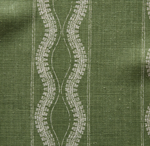 Zanzibar Pillow Cover in Green, Peter Dunham Textiles