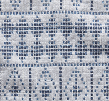 Souk Pillow Cover in Onyx Indigo, Indoor Outdoor Pillows, Peter Dunham Textiles