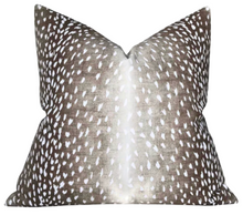 Antelope Pillow Cover in Dark Brown, 04242