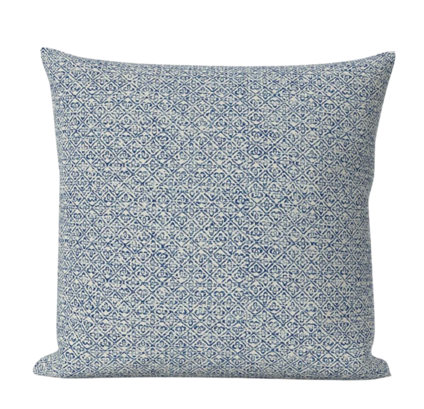 Sarong Weave Pillow Cover in Indigo Blue, Schumacher Textiles
