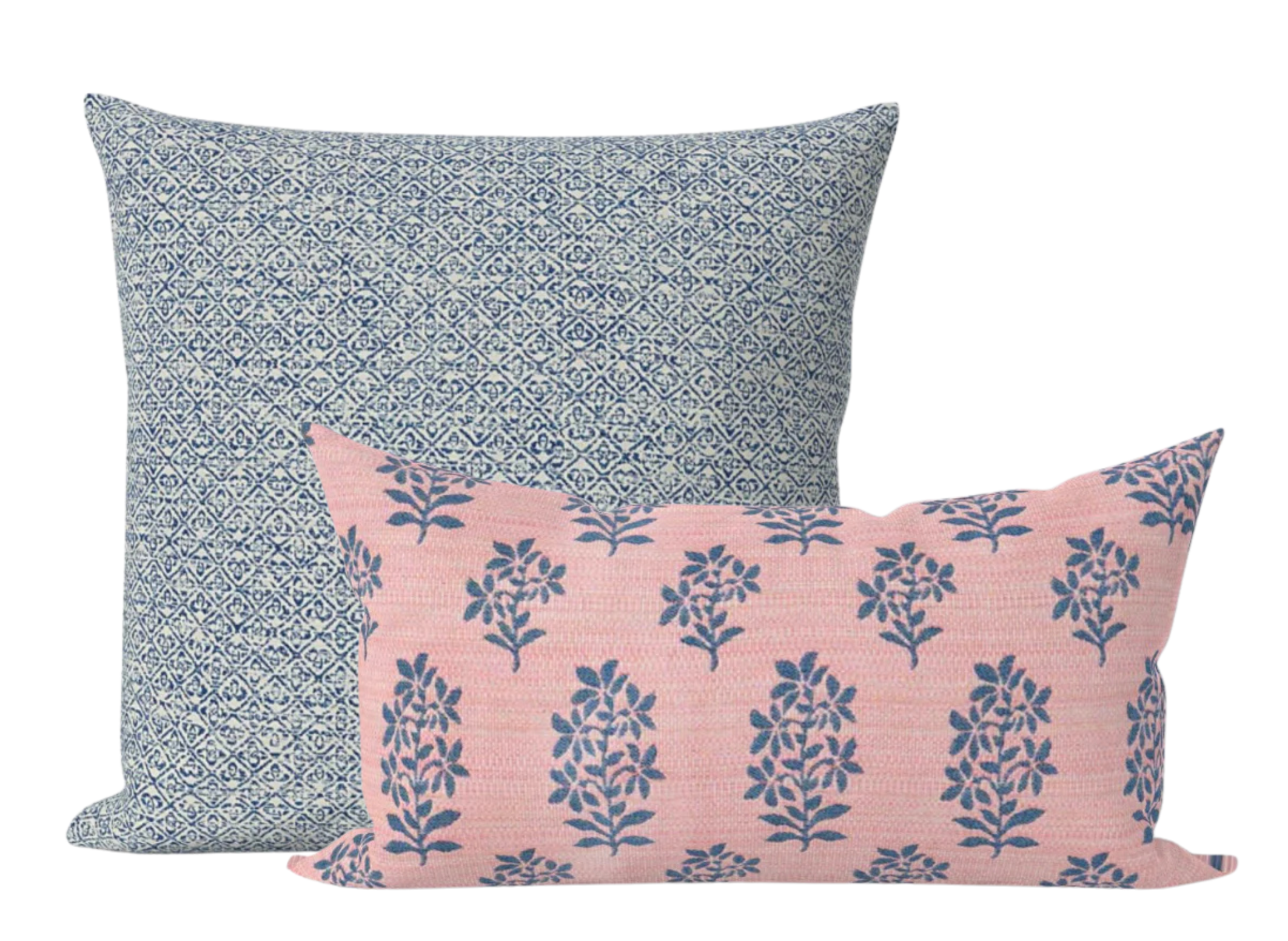 Asha Pillow Cover in Pink, Peter Dunham Textiles