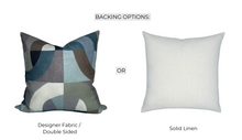 Colonnade Pillow Cover in Indigo, Kelly Wearstler Textiles