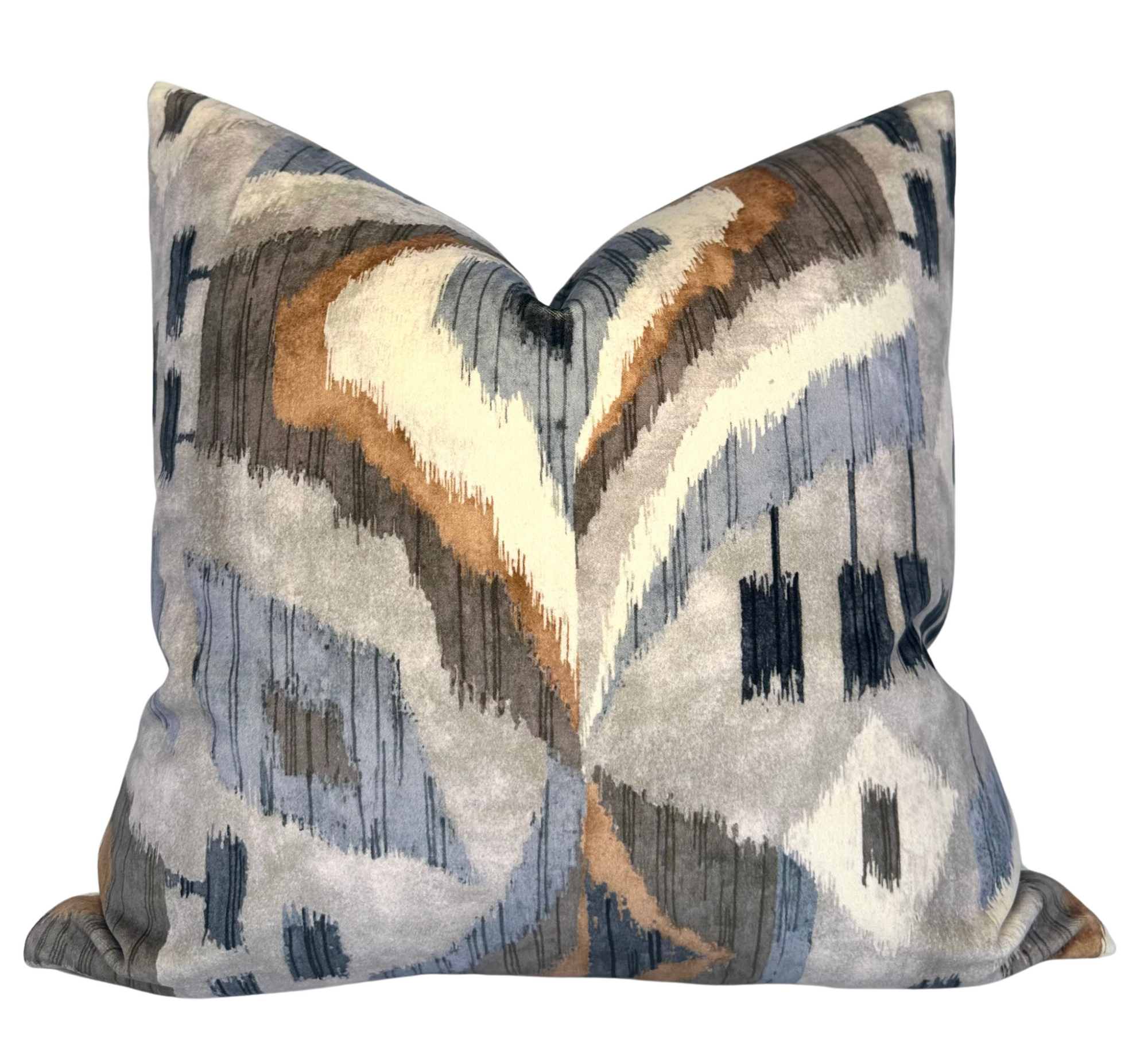 Artesian Velvet Pillow Cover in Birch