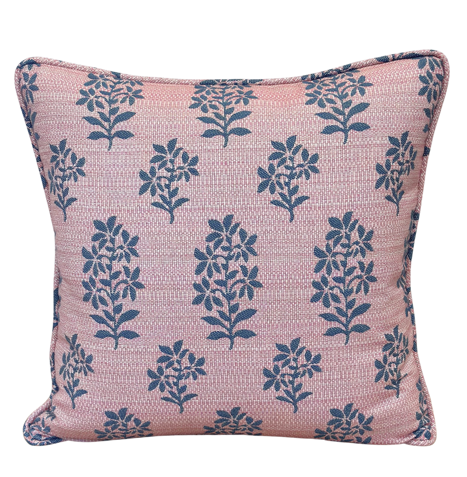Asha Pillow Cover in Pink, Peter Dunham Textiles