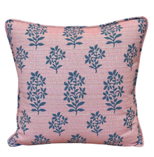 Asha Pillow Cover in Pink, Peter Dunham Textiles