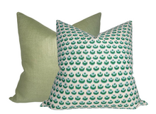 Cadiz Pillow Cover in Green, Walter G Textiles