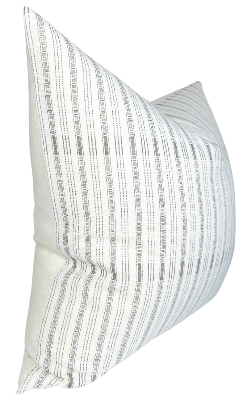 ILU Pillow Cover in Charcoal, Susan Connor Textiles