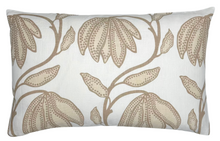 Desert Floral Pillow Cover in Birch Natural