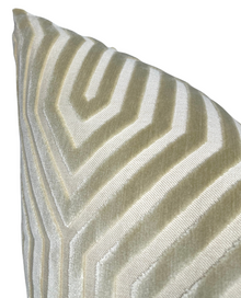 Vanderbilt Pillow Cover in Greige, Schumacher Textiles