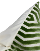 Vanderbilt Pillow Cover in Lettuce Green, Schumacher Textiles