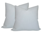 Outdoor Rough 'n Tumble Woven Pillow Cover in Ice Blue, Performance Pillow
