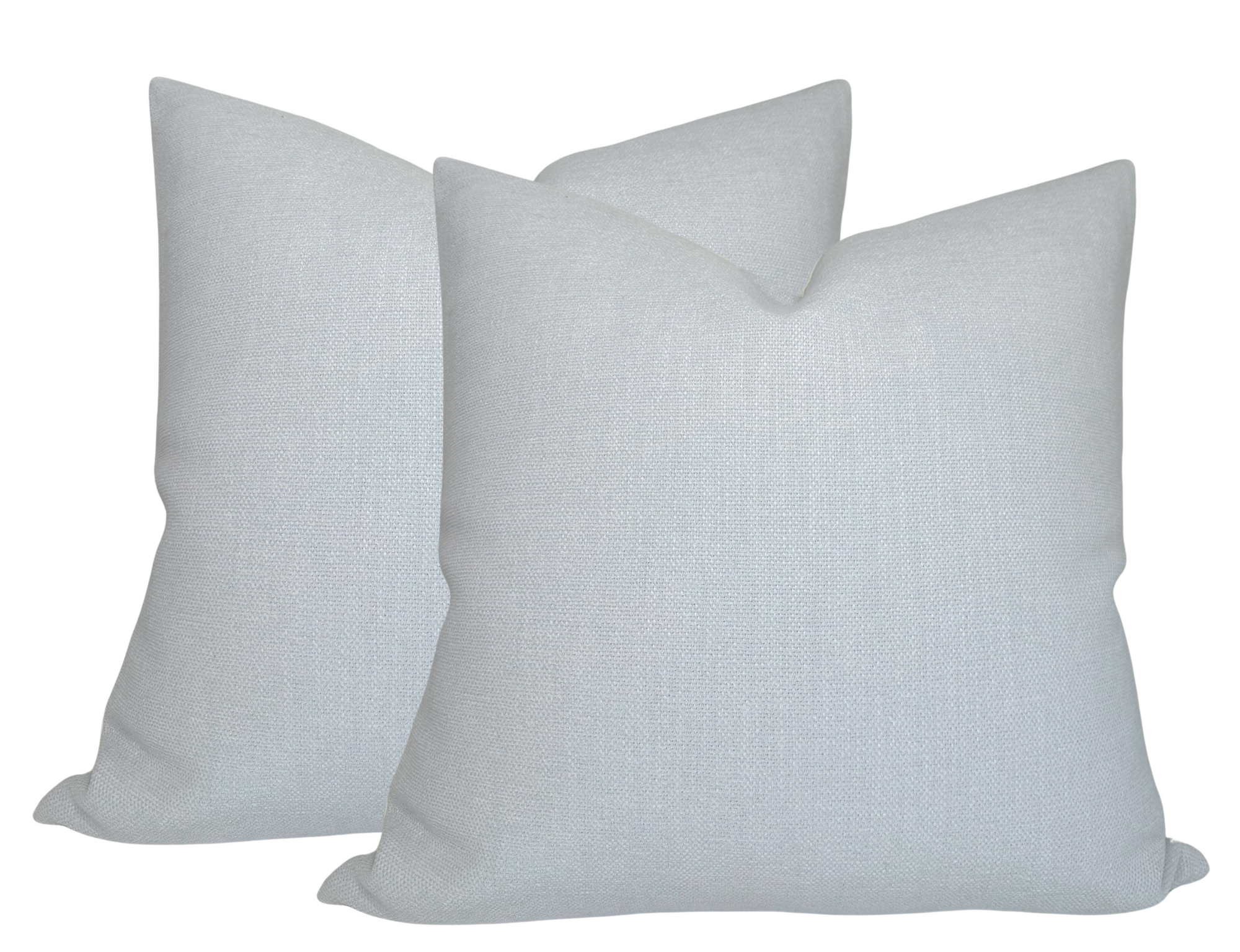 Outdoor Rough 'n Tumble Woven Pillow Cover in Ice Blue, Performance Pillow