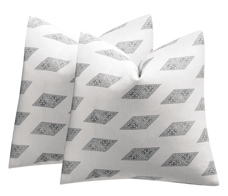 Myriad Pillow Cover in Kohl, Susan Connor Textiles