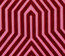 Vanderbilt Velvet Pillow Cover in Fuchsia, Schumacher Textiles