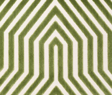 Vanderbilt Pillow Cover in Lettuce Green, Schumacher Textiles