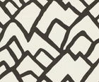 Zimba Pillow Cover in Charcoal, Schumacher Textiles