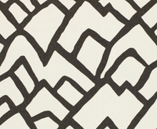 Zimba Pillow Cover in Charcoal, Schumacher Textiles