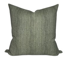 Kantha Pillow Cover in Willow, Maresca Textiles