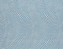 Sea Swell Pillow Cover in Blue, Jennifer Shorto Textiles