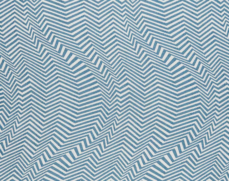 Sea Swell Pillow Cover in Blue, Jennifer Shorto Textiles