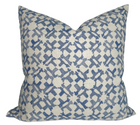 Orcha Pillow Cover in Indigo Blue, Peter Dunham Textiles