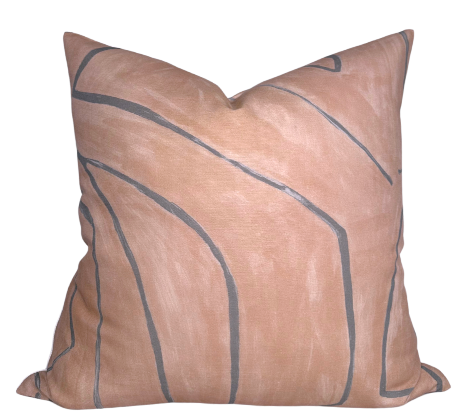Graffito Pillow Cover in Rosa, Kelly Wearstler Textiles