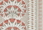 Cairo Pillow Cover in Coral