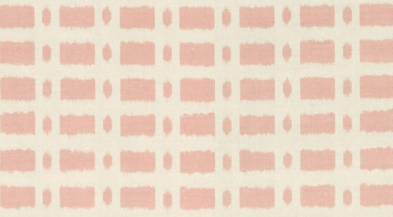 Townline Pillow Cover in Pink, Schumacher Textiles