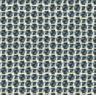 Gridded Woven Pillow Cover in Blue