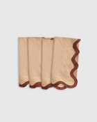 Scalloped Edge Linen Napkin