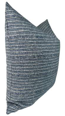 Saqqara Pillow Cover in Atlantic Blue, Walter G Pillows, Decorative Throw Pillows
