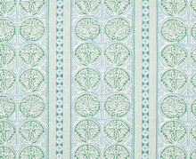 Fair Isle Pillow Cover in Blue and Green
