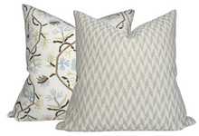 Tupai Woven Pillow Cover in Tan Brown