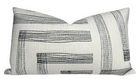 Pastiche Pillow Cover in Chalk Jet, Kelly Wearstler Textiles