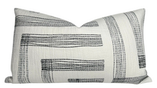 Pastiche Pillow Cover in Chalk Jet, Kelly Wearstler Textiles