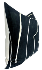 Graffito Pillow Cover in Onyx Beige, Kelly Wearstler Textiles