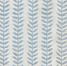 Willow Floral Linen Pillow Cover in Blue, Merika Meyer Textiles