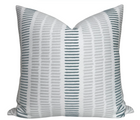 Thibaut Topsail Pillow Cover in Sterling and Slate
