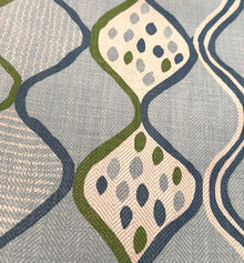 Baltic Weave Pillow Cover in Blue, Peter Dunham Textiles