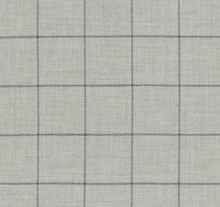 Bancroft Wool Pillow Cover in Fog Grey, Schumacher Textiles
