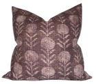 Ready to Ship, 24x24 Zinnia Pillow Cover in Berry