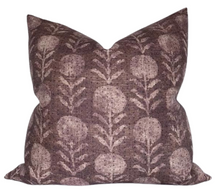 Ready to Ship, 24x24 Zinnia Pillow Cover in Berry